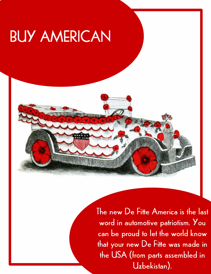 De Fitte America Buy American