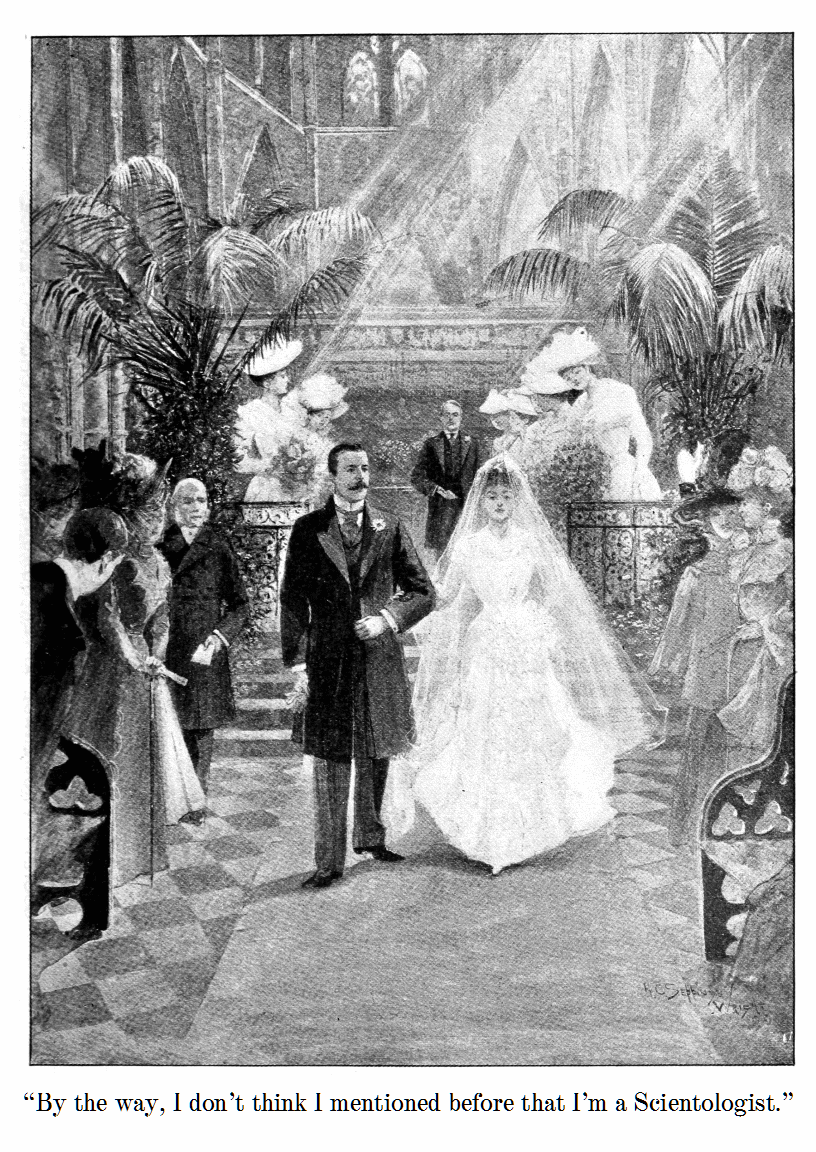 Illustrated Edition Wedding Scientologist