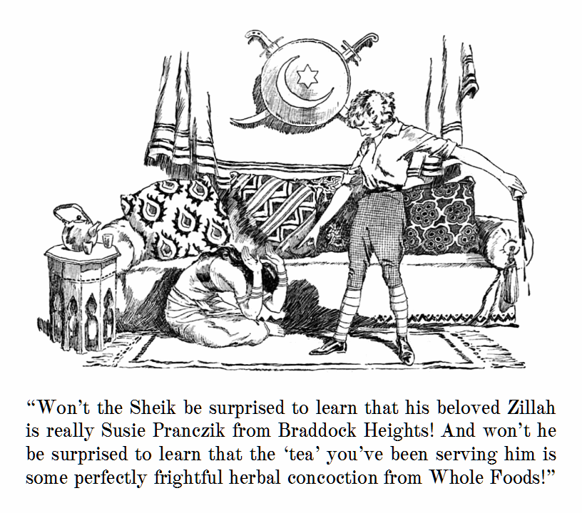 Illustrated Edition Sheik Tea