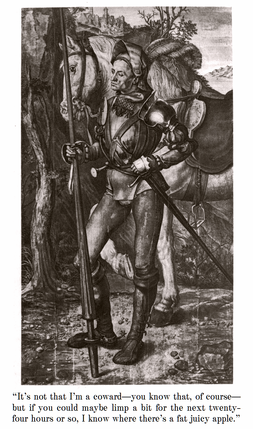 Illustrated Edition Knight Horse Limp a Bit