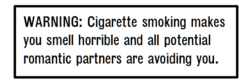 Warning Cigarette Smoking