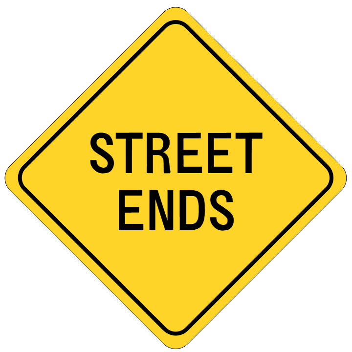 Street ends