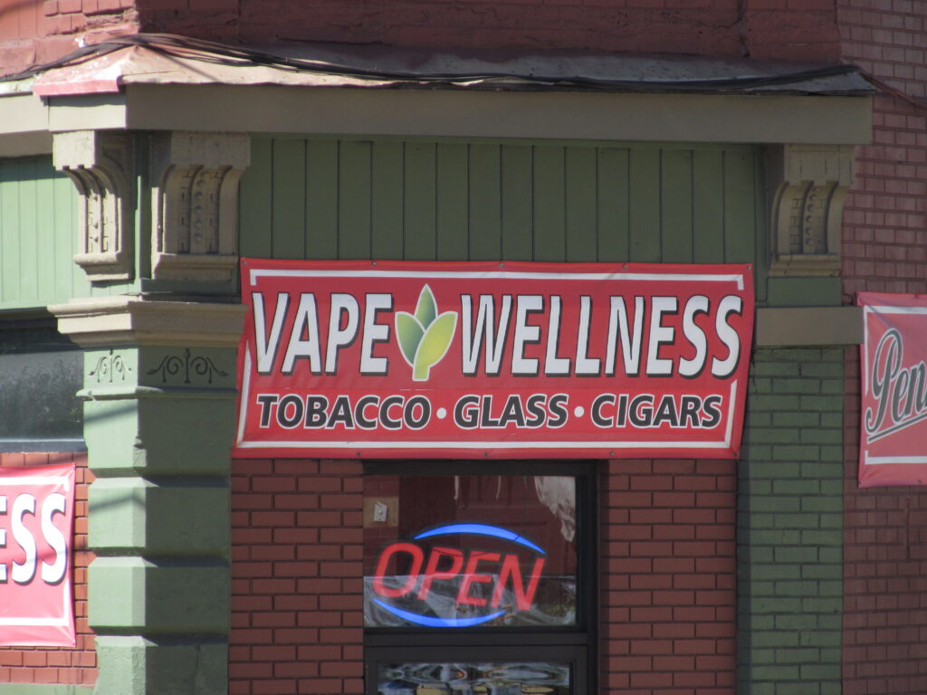 Vape Wellness tobacco, glass, cigars