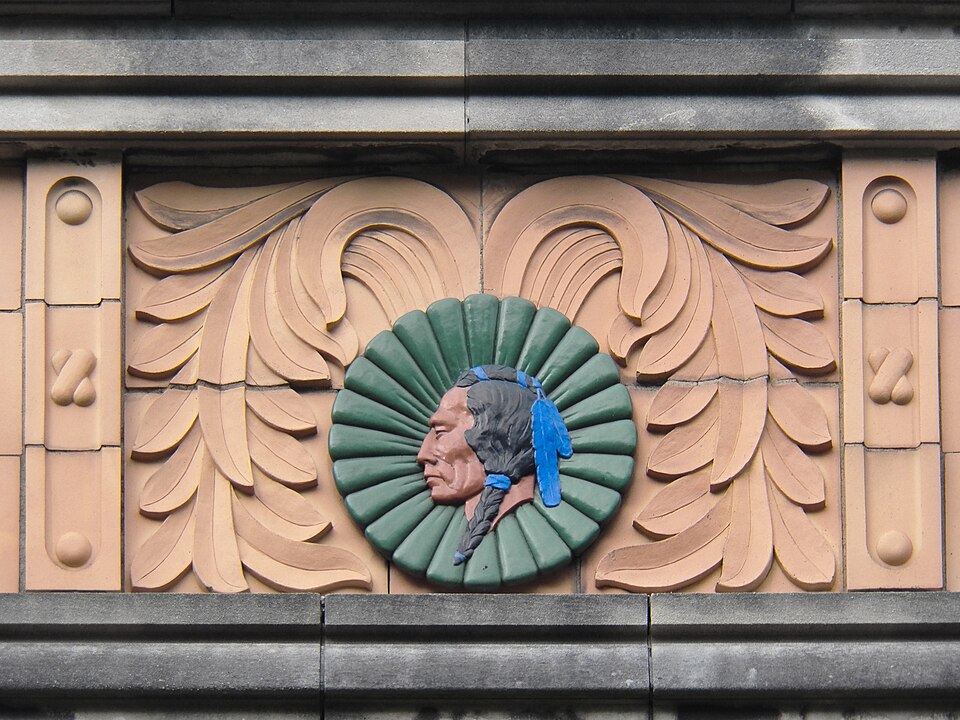 American Indian head